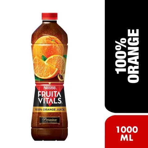 NESTLE ORANGE PURE PET 1000MLX12