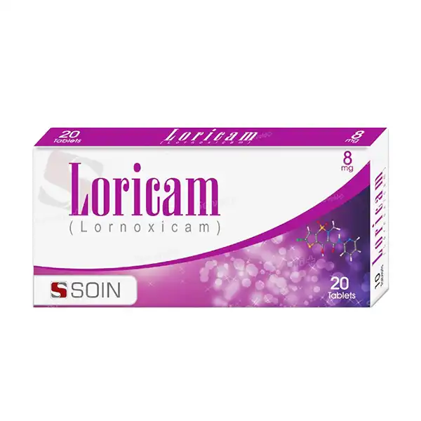 Loricam 8mg Tab 20's