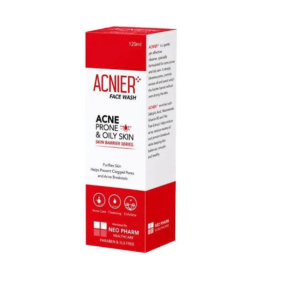 Acnier Facewash 120ml 1's