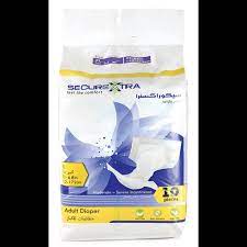 Secure Xtra Adult Diaper Medium 10's