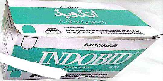 Indomethacin 25mg Cap 10's