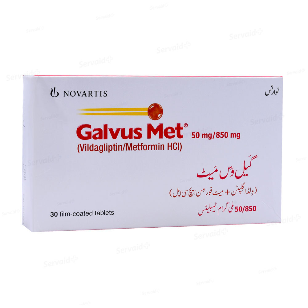 Galvusmet 50/850mg Tab 30's
