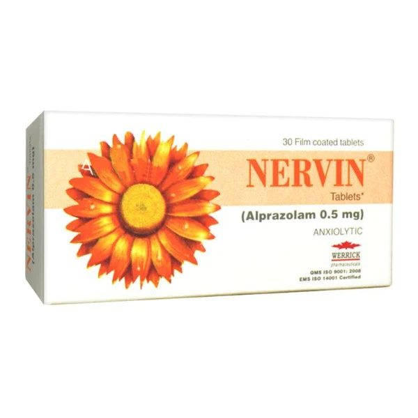 Nervin Tab 0.5Mg 30's