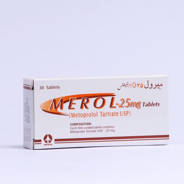 Merol 25mg Tab 30's 