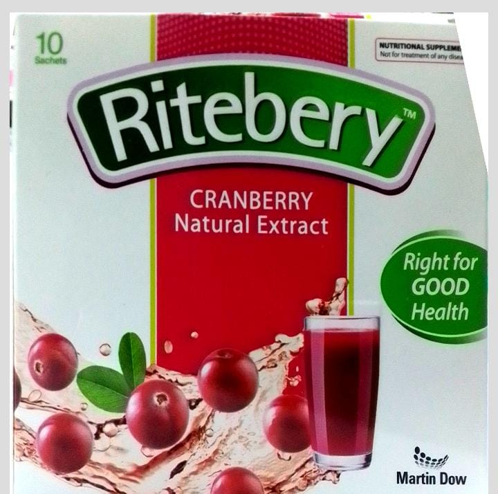 Ritebery Cranberry Sachet 10's