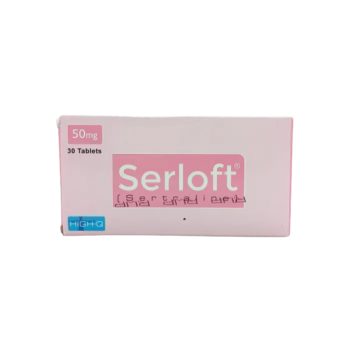 Serloft 50mg Tab 30's