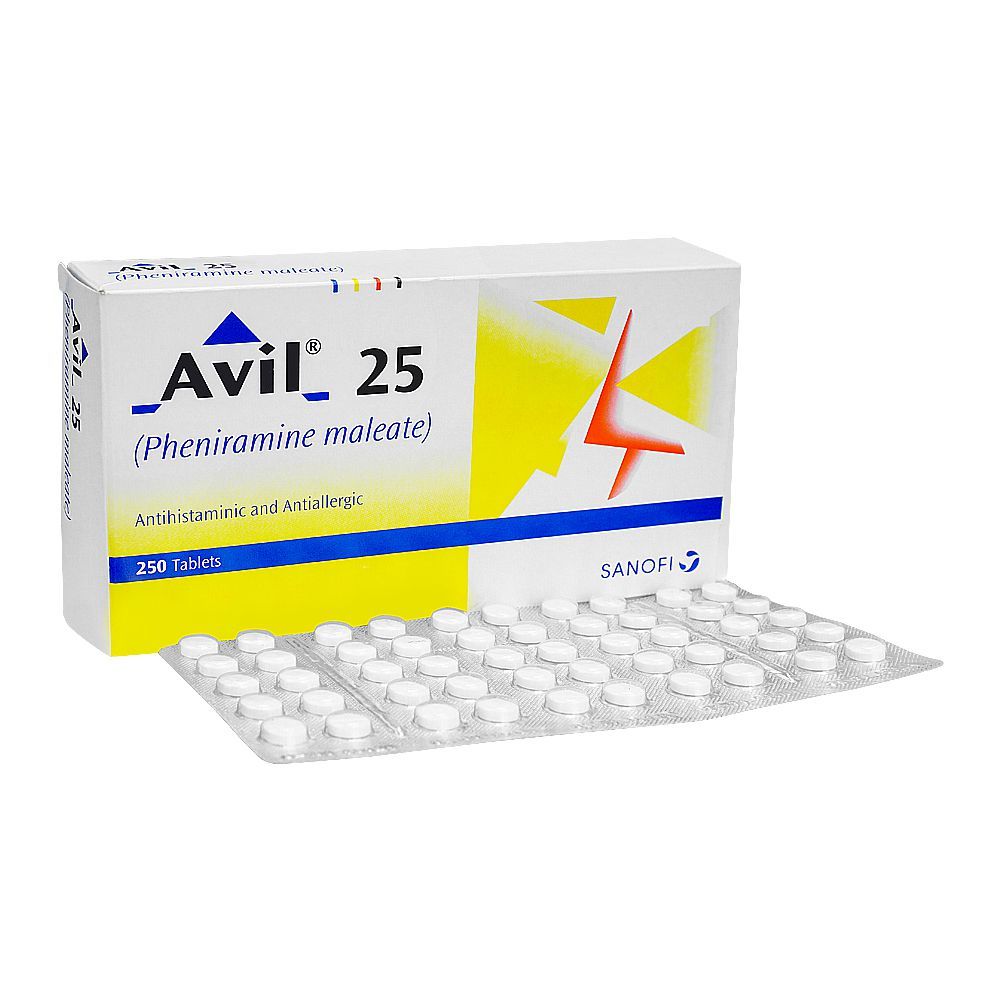Avil 25mg Tab 10's