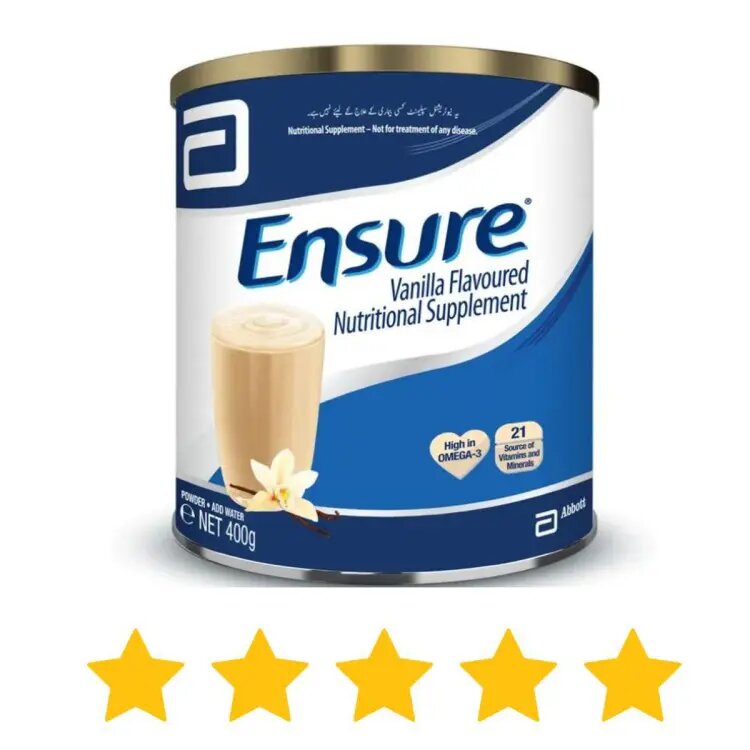 Ensure Vanilla Tin 400g
