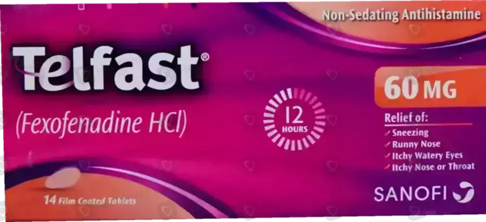 Telfast 60mg Tab 14's