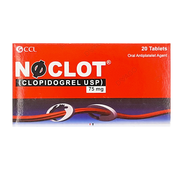 Noclot 75mg Tab 20's