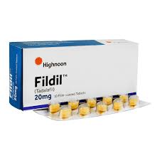 Fildil Tab 20mg 10s