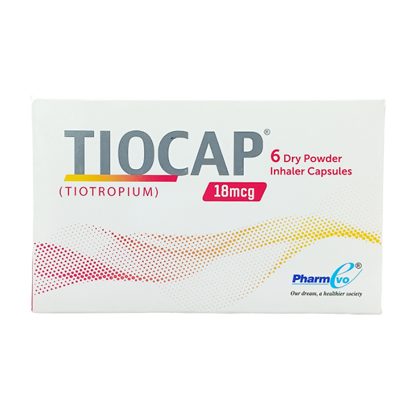 Tiocap 18mcg Cap 30's