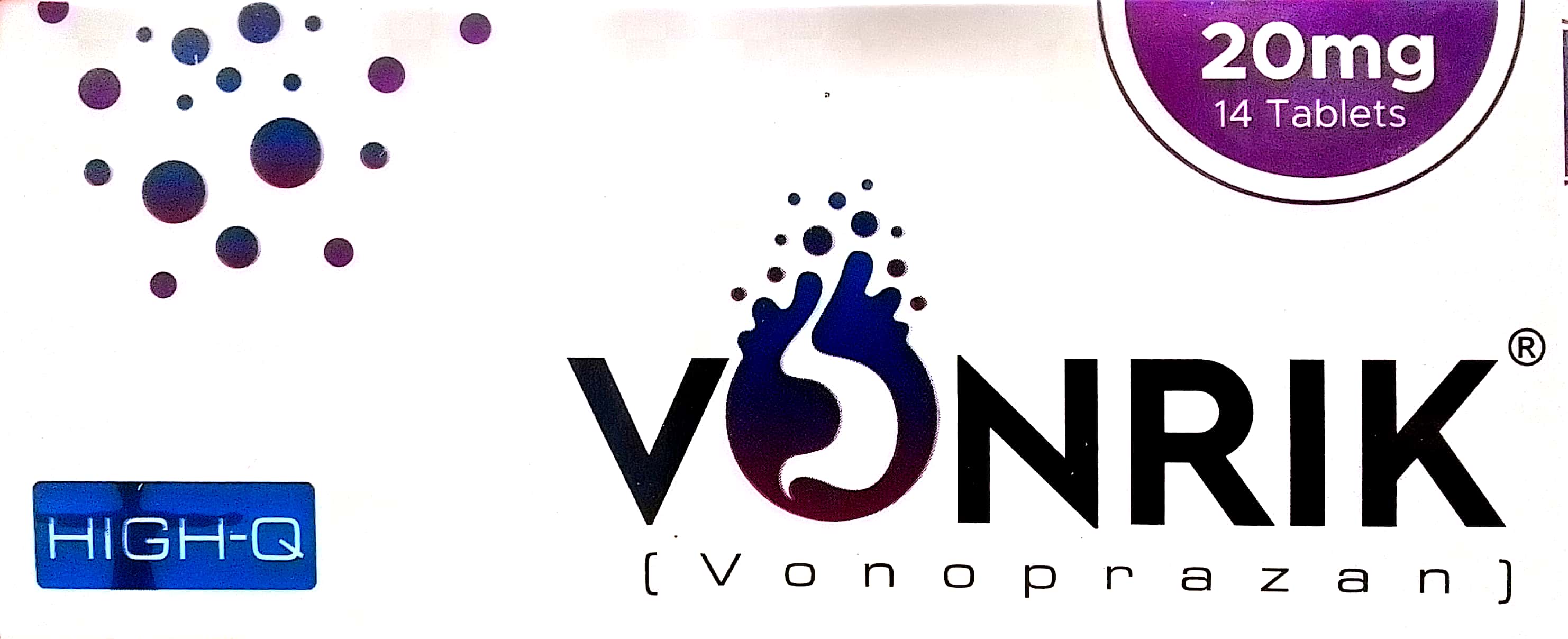 Vonrik 20mg Tab 14's