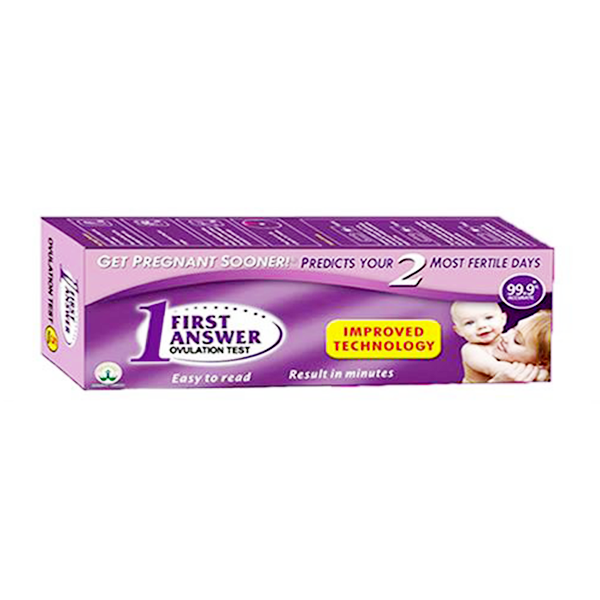 First Answer Ovulation Test Strip 1's