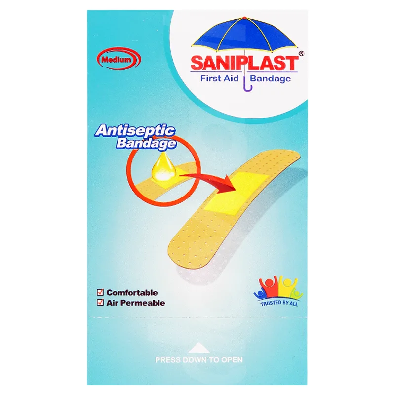Saniplast Medium Family Pack 100's