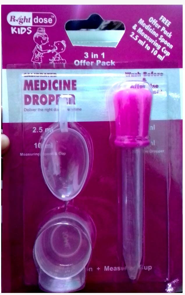 Medicine Dropper 3 in 1