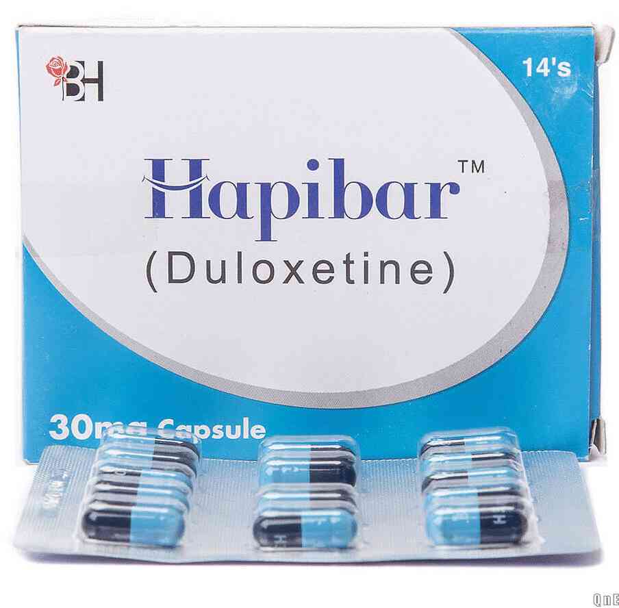 Hapibar 30mg Cap 14's