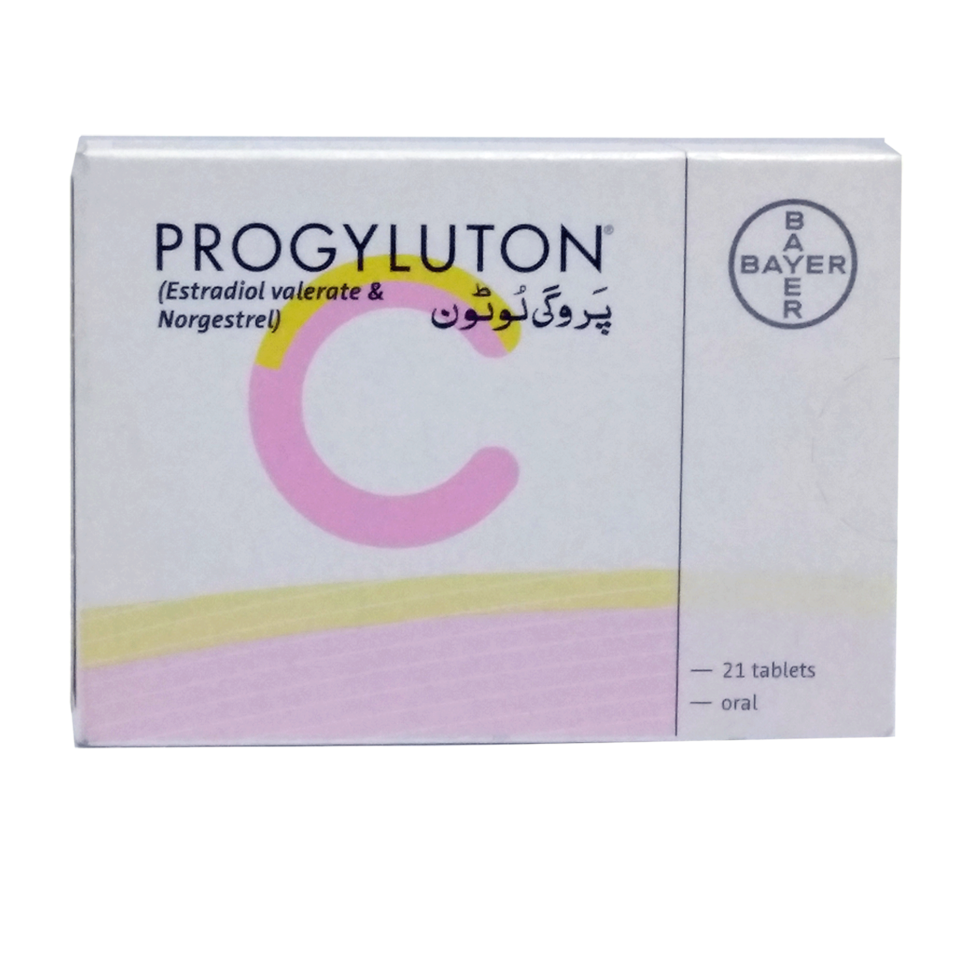Progyluton Tab 2/0.5mg 21's