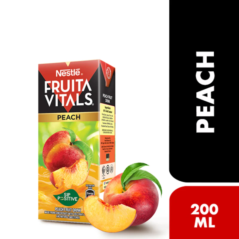 Nestle Peach Nactar 200ml 1's