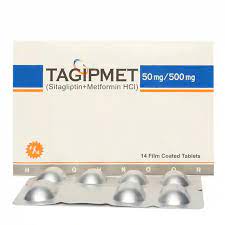 Tagipmet 50/500mg Tab 20's