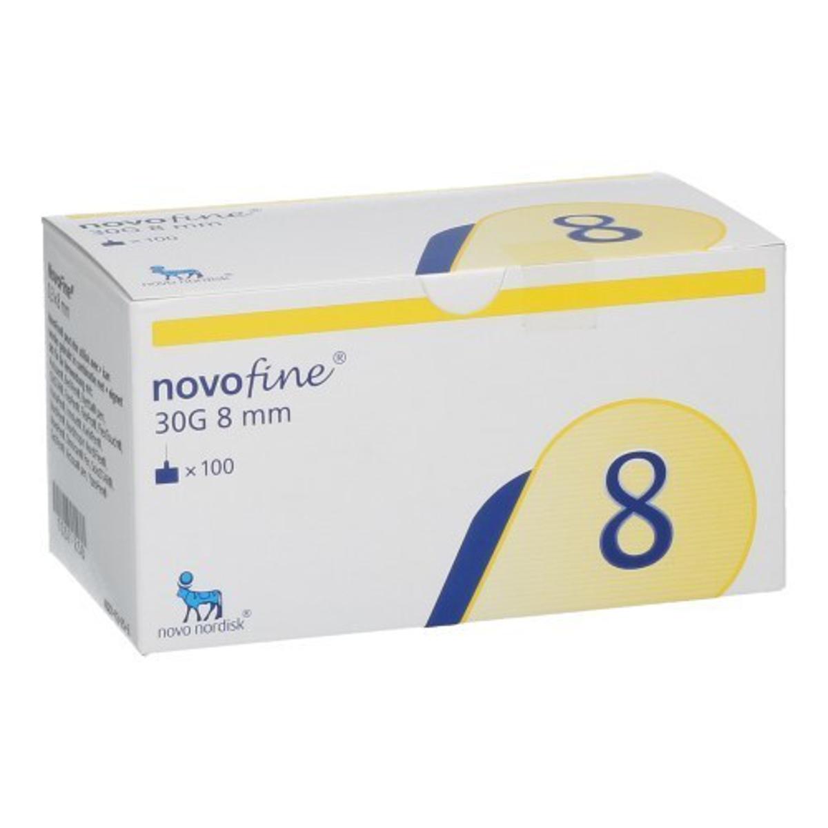 Novofine 8mm 30G 1's