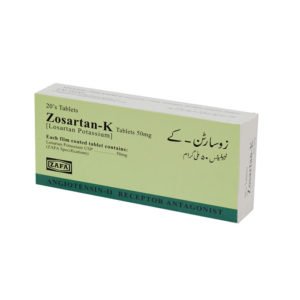 Zosartan-K 50mg Tab 20's