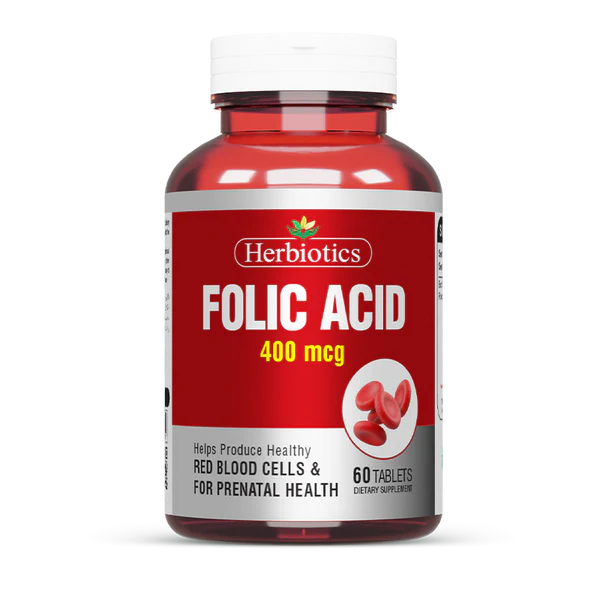 Folic Acid Herbiotics 60'S