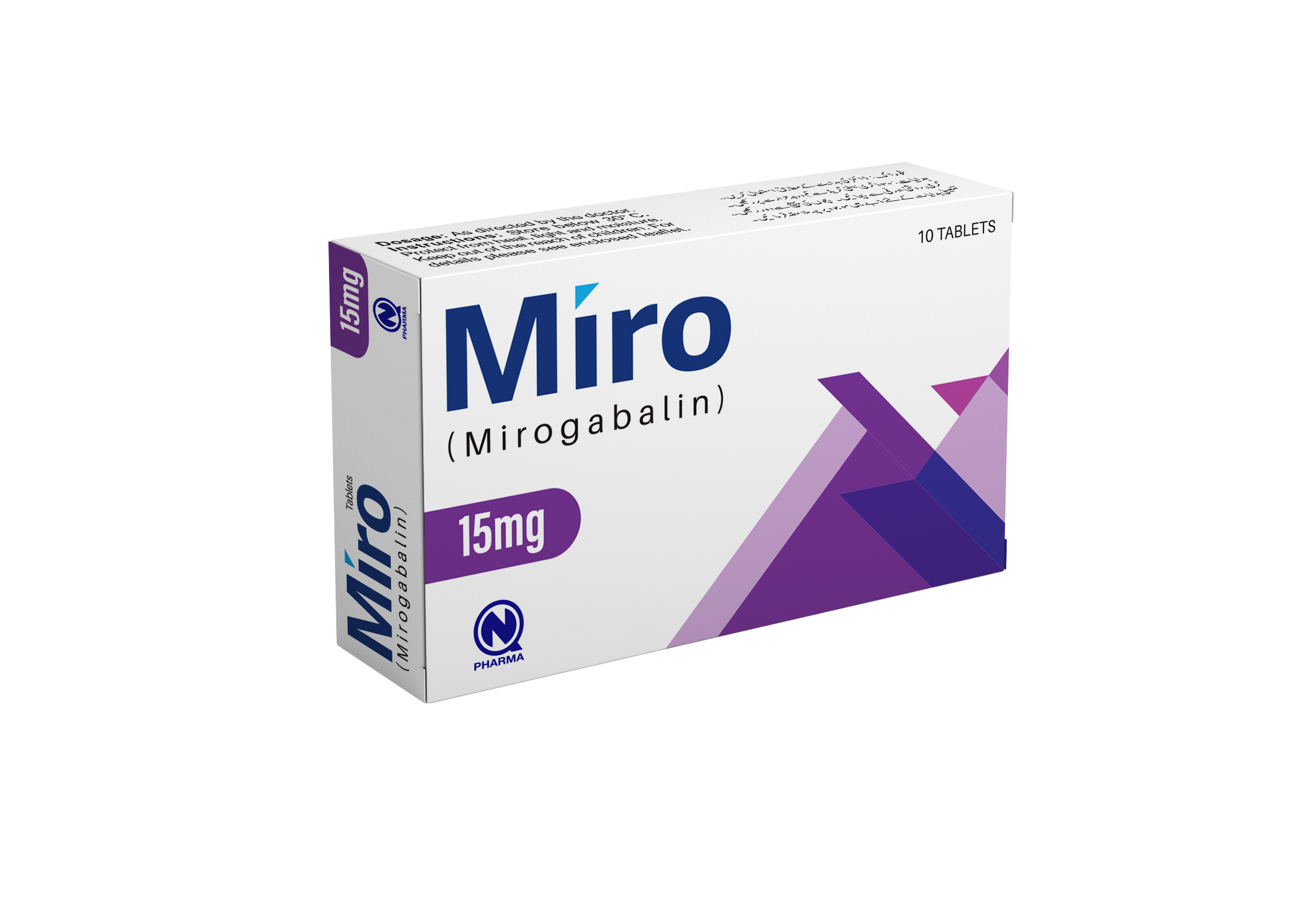 Miro 15mg Tab 10's