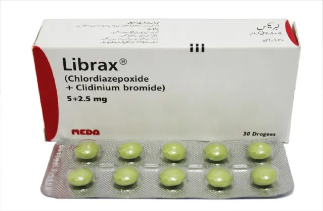 Librax 5mg+2.5mg Tab 50's
