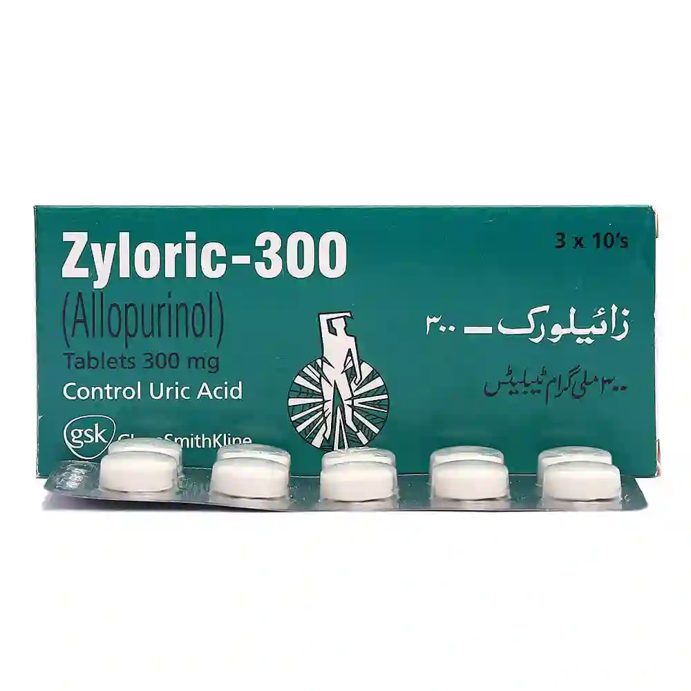 Zyloric 300mg Tab 30's