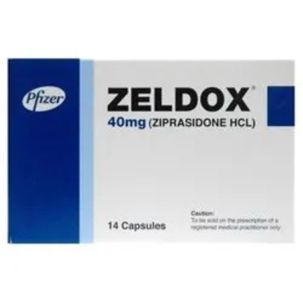 Zeldox 40mg Cap 14's