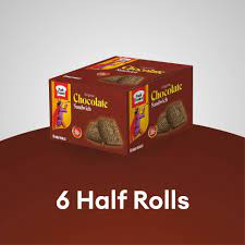 Chocolate Sandwich Half Roll
