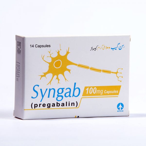 Syngab 100mg Cap 14's