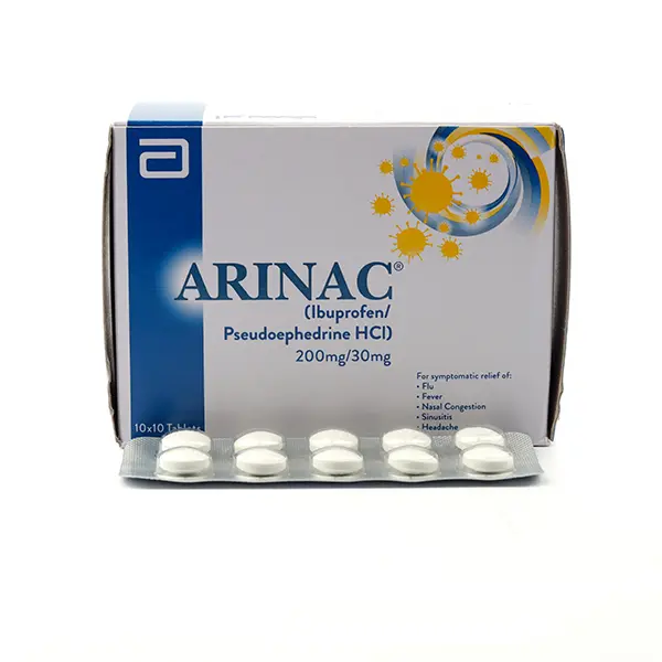 Arinac 200mg Tab 10's