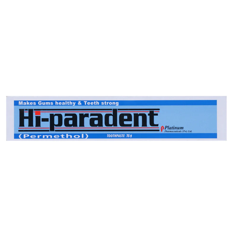 Hi-Paradent Tooth Paste 75mg 1's