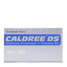 Caldree Ds 600+400mcg Tab 30's